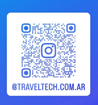 QR Instagram @traveltech.com.ar